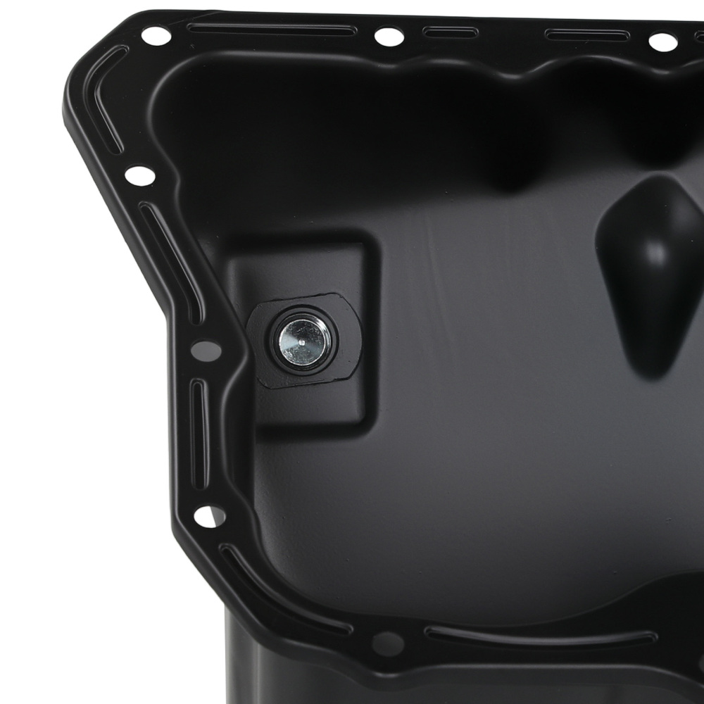 Black Engine Oil Pan compatible for Smart Cabrio 450 2000-2004 V30-1800 Steel