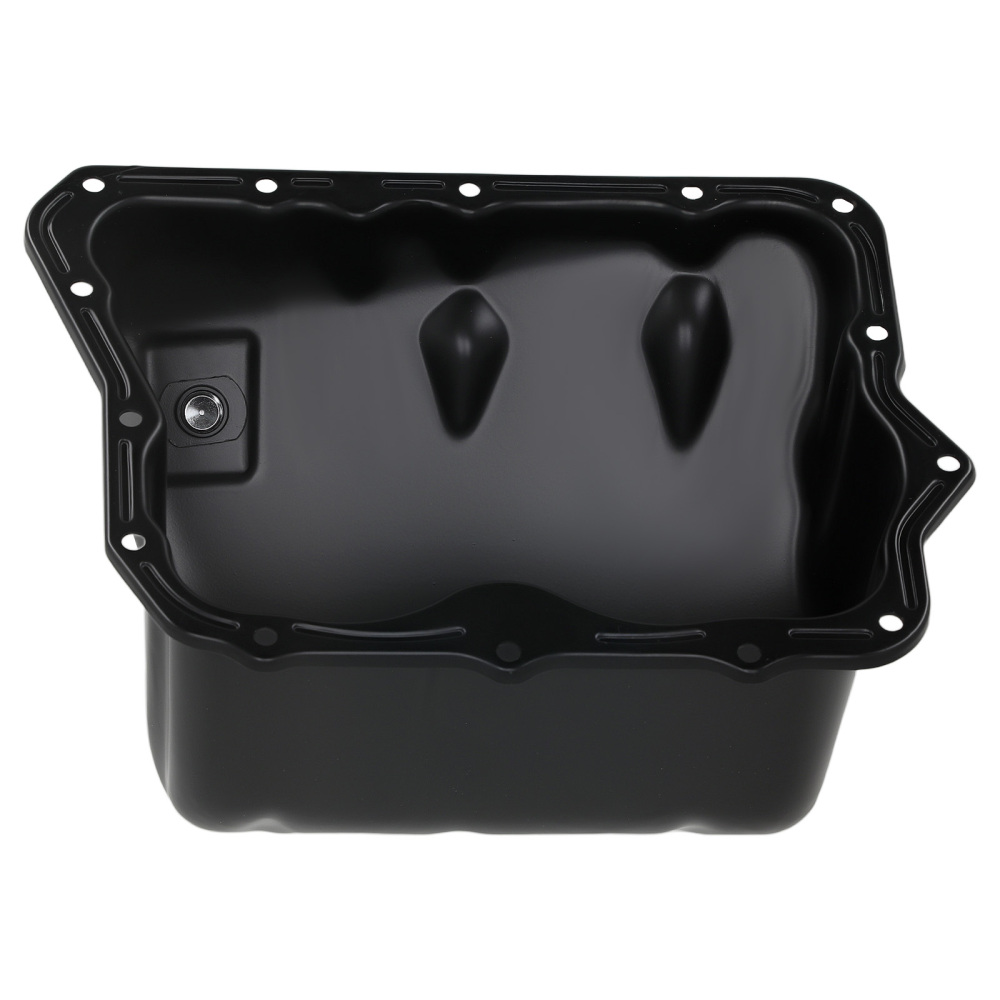 Black Engine Oil Pan compatible for Smart Cabrio 450 2000-2004 V30-1800 Steel