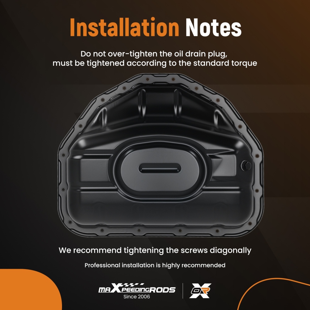 Engine Oil Assembly compatible for Lexus GS300 IS300 3.0L 1998-2005 12102-46040 Steel Fit