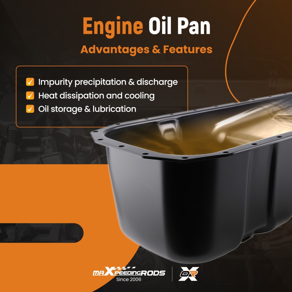 Engine Oil Base compatible for Cummins ISX15 Diesel Truck 4386821 CMP08A Steel Material