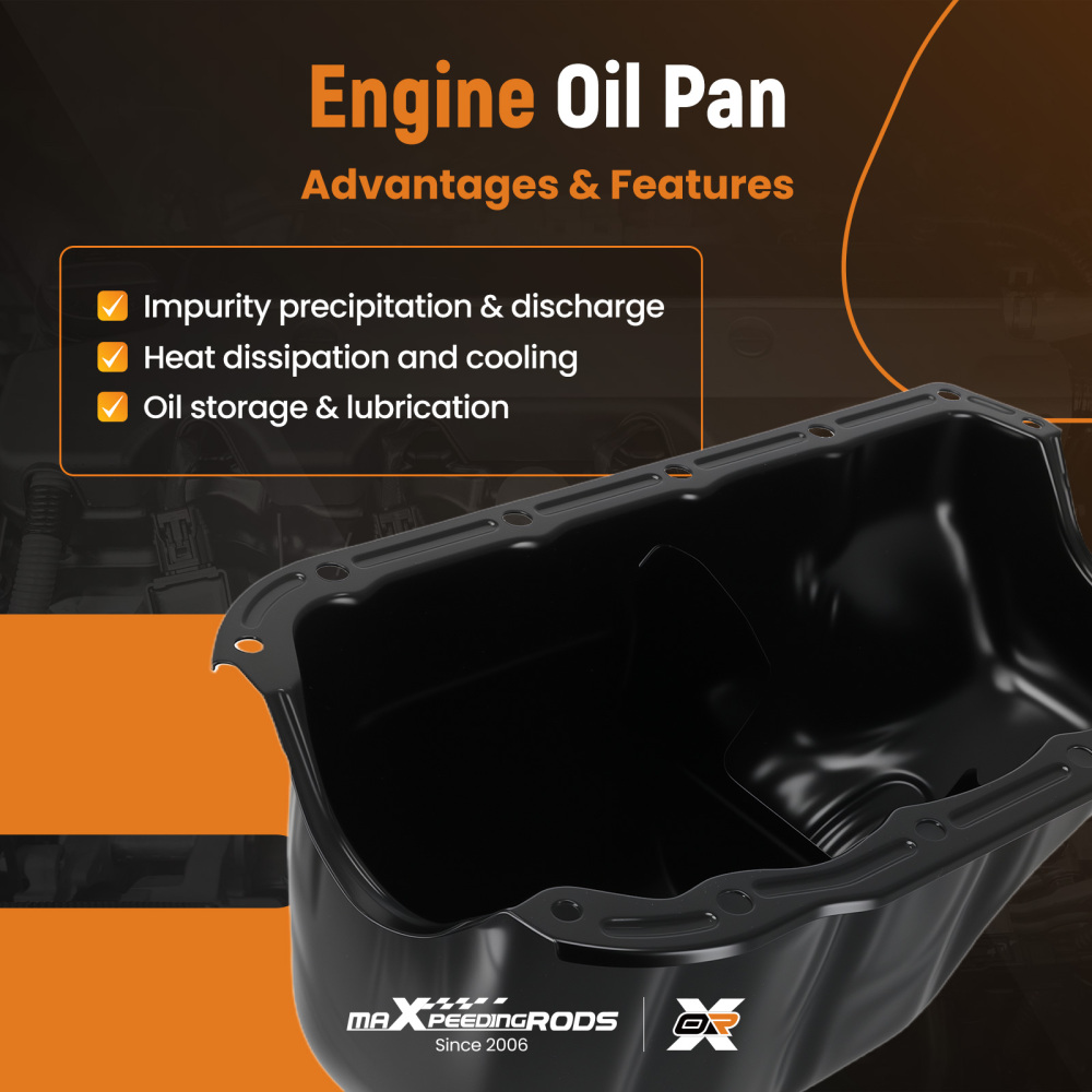 Engine Oil Sump Pan compatible for Fiat 500 C 312 1.2 51kW 2009-2015 V24-0316