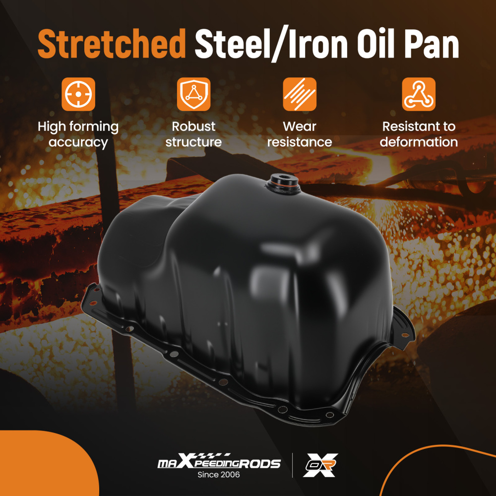 Engine Oil Sump Pan compatible for Fiat 500 C 312 1.2 51kW 2009-2015 V24-0316