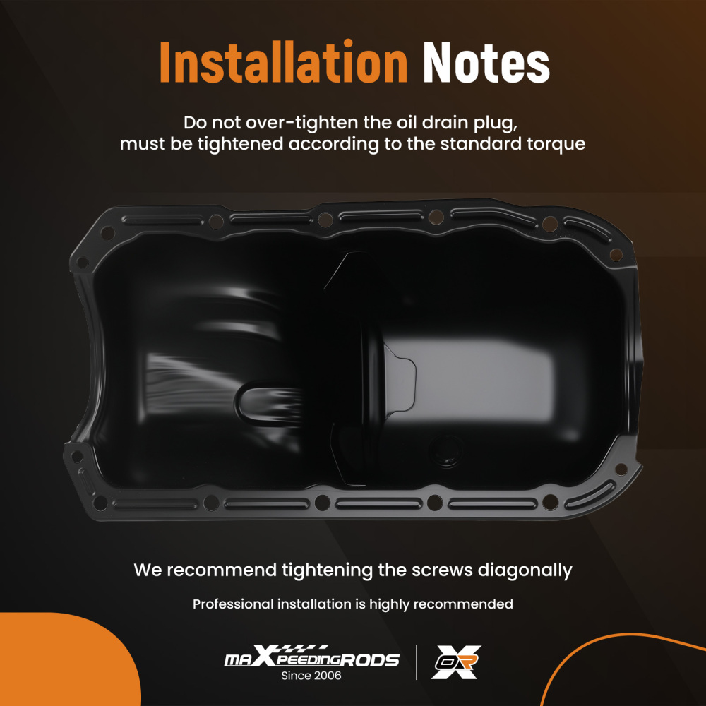 Engine Oil Sump Pan compatible for Fiat 500 C 312 1.2 51kW 2009-2015 V24-0316