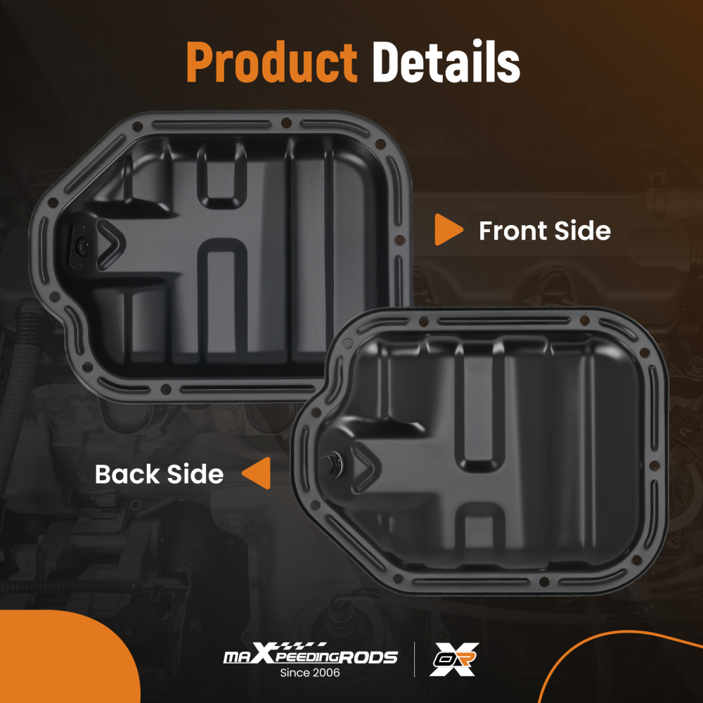 Engine Oil Base Pan compatible for Infiniti G35 FX35 M35 350Z V6 11110-4P110