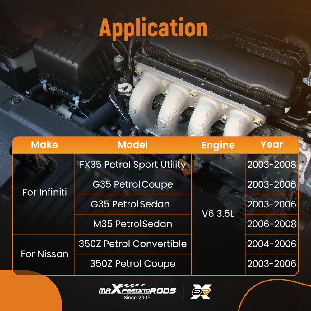 Engine Oil Base Pan compatible for Infiniti G35 FX35 M35 350Z V6 11110-4P110