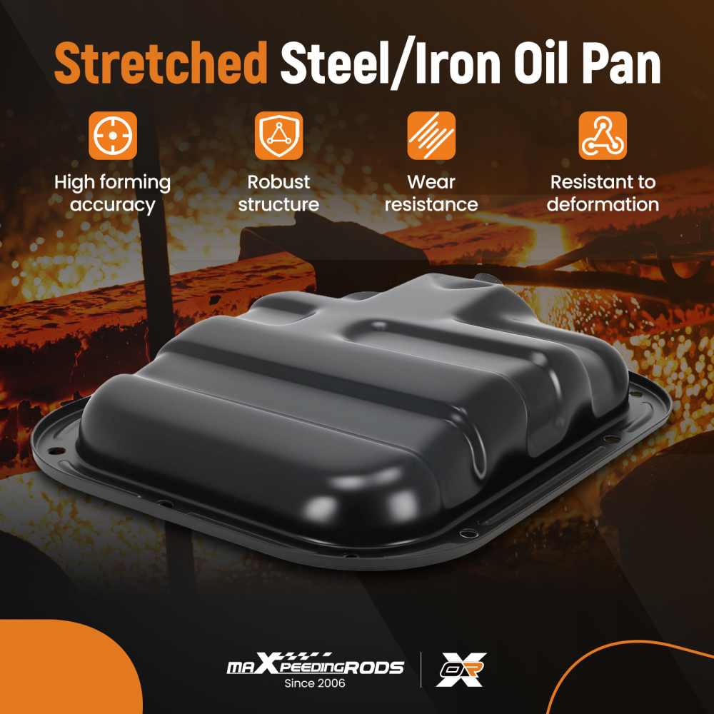 Engine Oil Base Pan compatible for Infiniti G35 FX35 M35 350Z V6 11110-4P110