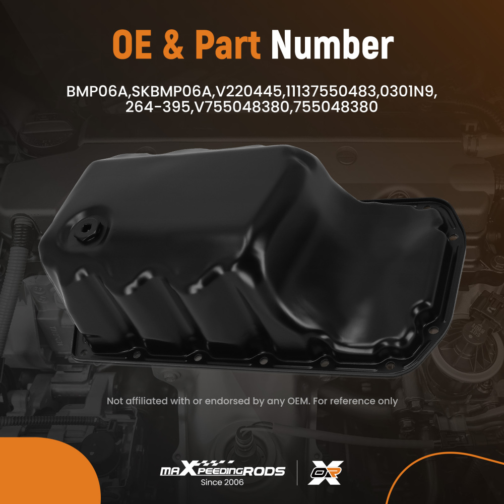 Coppa dellolio Anteriore compatibile per Mini Cooper R56 Hatchback 1.6L 2007-2013 BMP06A