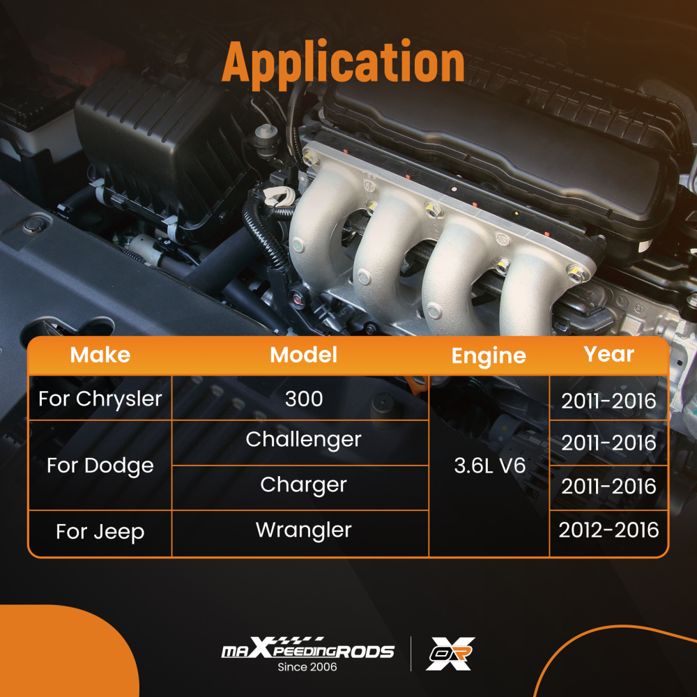 Lower Engine Oil Pan compatible for Chrysler 300 3.6L 11-16 compatible for Dodge Challenger Charger 3.6L