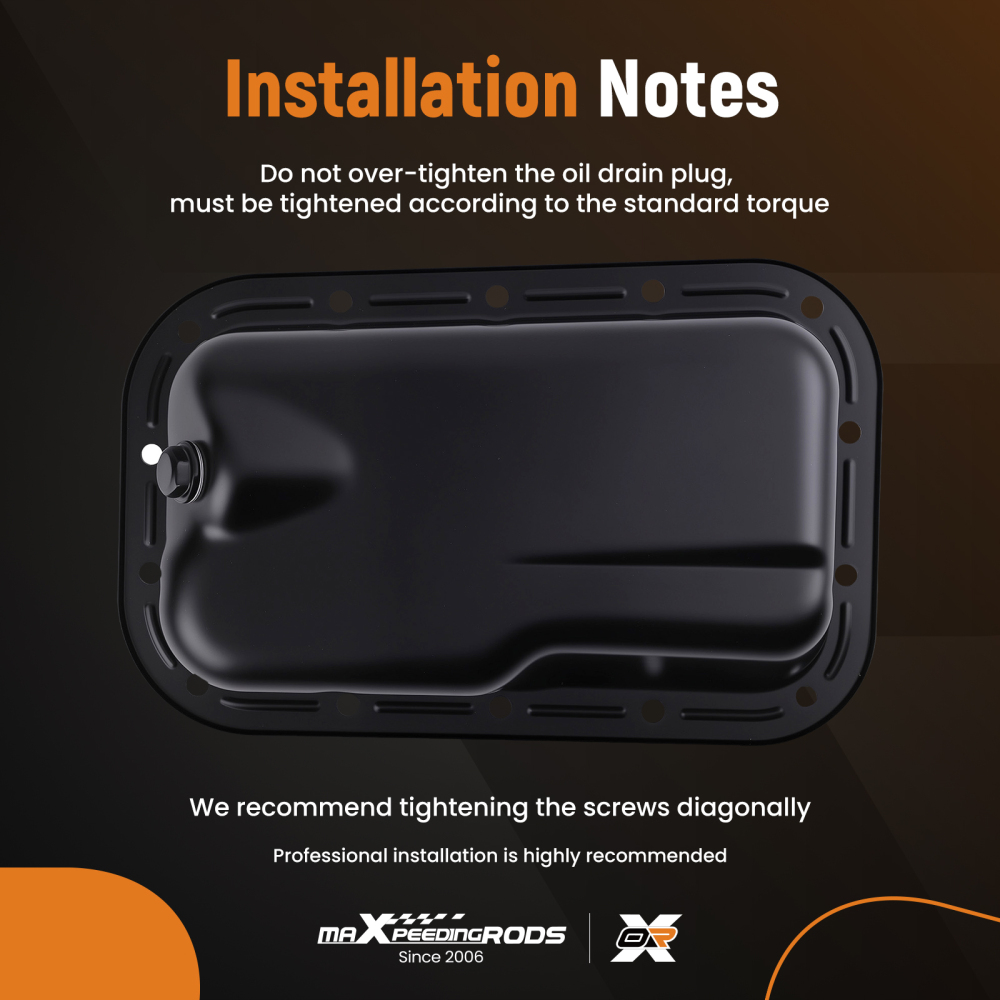 Lower Engine Oil Pan compatible for Chrysler 300 3.6L 11-16 compatible for Dodge Challenger Charger 3.6L