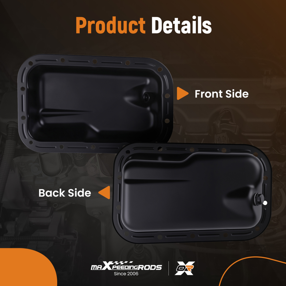 Lower Engine Oil Pan compatible for Chrysler 300 3.6L 11-16 compatible for Dodge Challenger Charger 3.6L