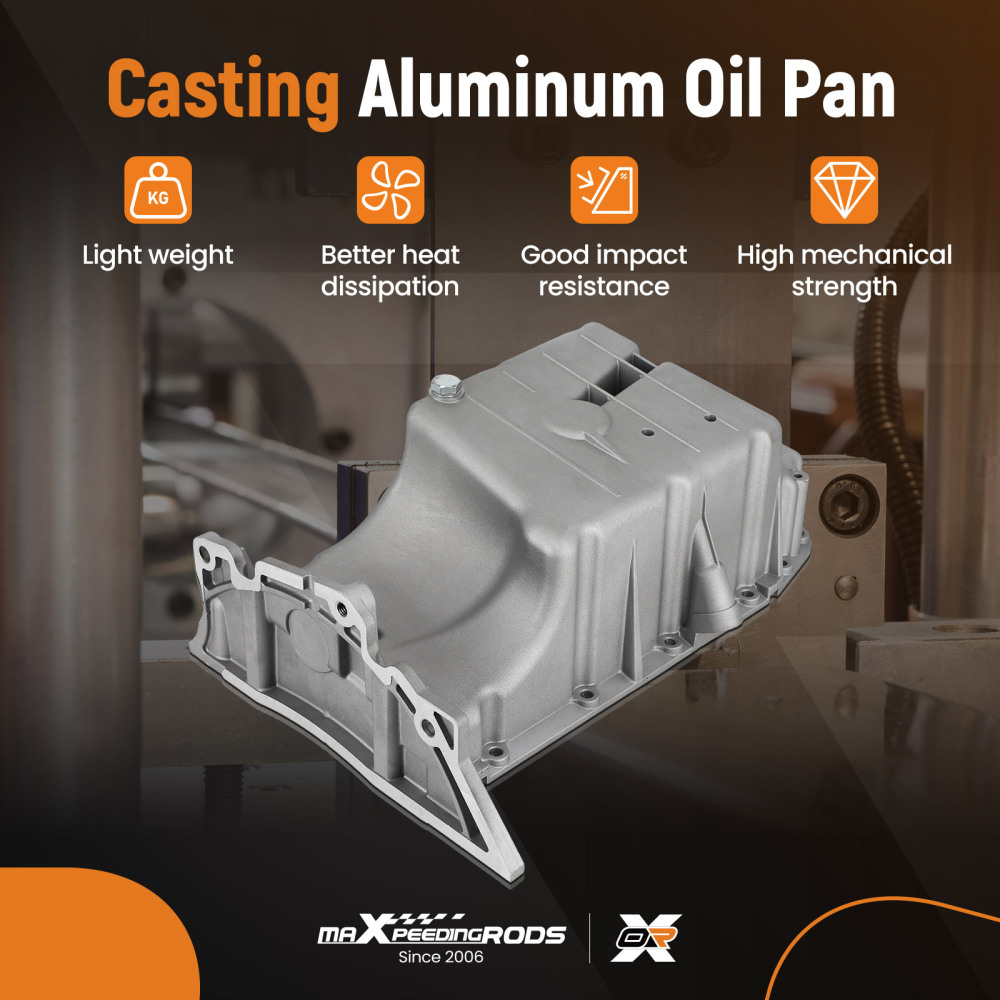 Engine Oil Pan for Chevrolet Cruze 1.8L L4 Sedan 2012-2014 25194722 55355007	