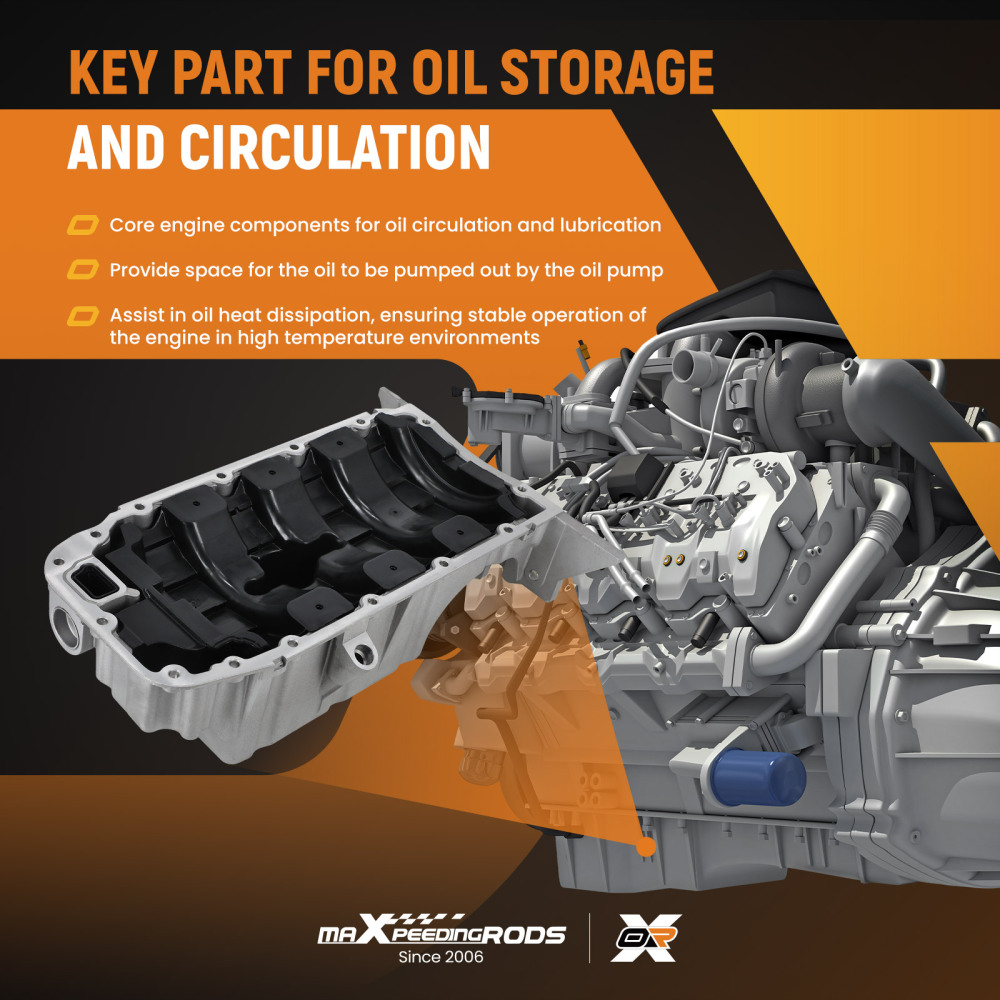 Vaschetta Dellolio compatibile per Chevrolet Sonic Trax 1.8L 2012-2017 264-459 Alluminio