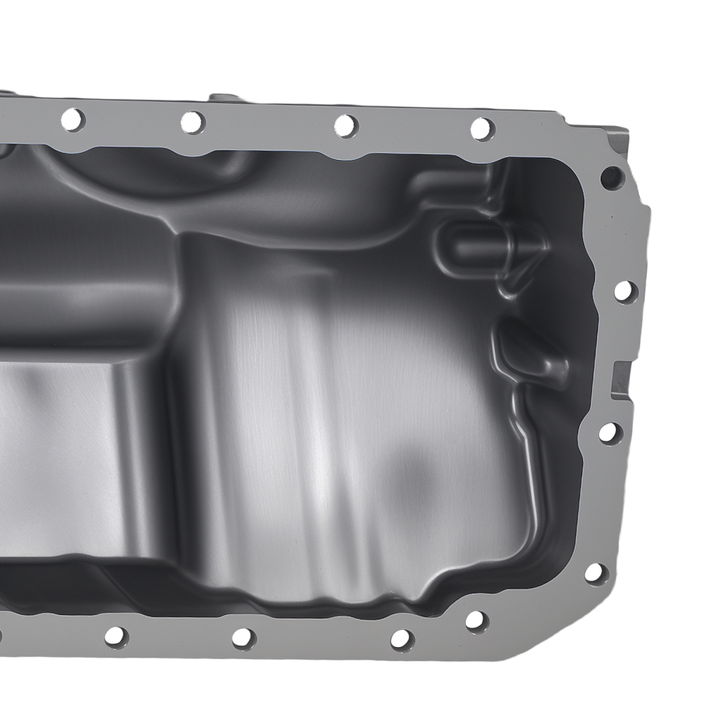 Engine Oil Pan compatible for BMW 535i 640i 740i F10 F12 F01 11137556663 Aluminum BMP17A