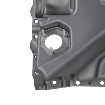 Engine Oil Pan compatible for BMW 535i 640i 740i F10 F12 F01 11137556663 Aluminum BMP17A