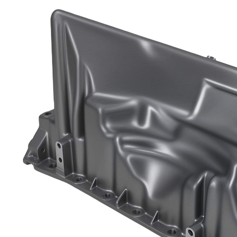 Engine Oil Pan compatible for BMW 535i 640i 740i F10 F12 F01 11137556663 Aluminum BMP17A