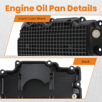 New Engine Oil Pan Lower compatible for Infiniti Q50 Q60 2017-2022 3.0L V6 RWD 111105CA2A