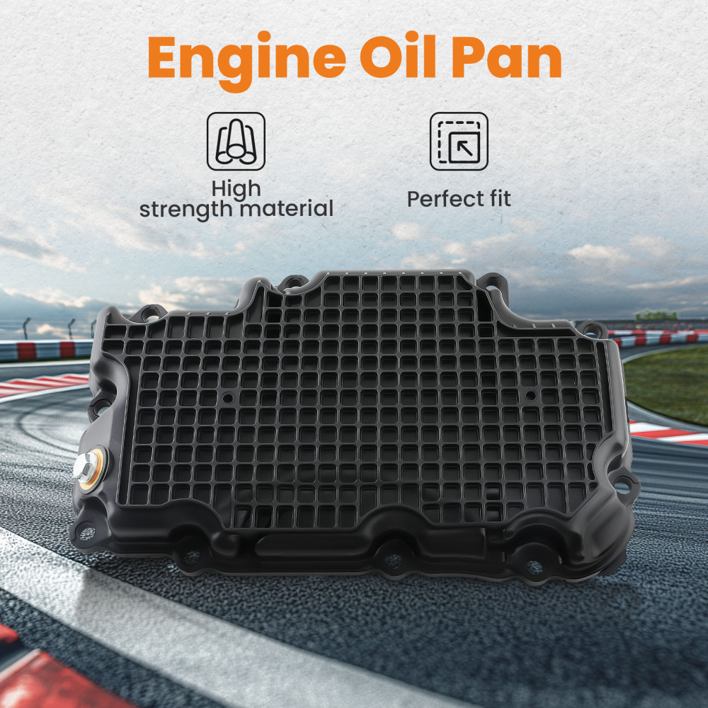 New Engine Oil Pan Lower compatible for Infiniti Q50 Q60 2017-2022 3.0L V6 RWD 111105CA2A