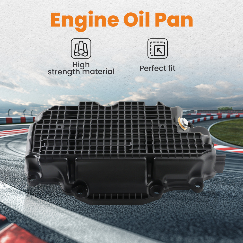 Engine Oil Pan Fit ForInfiniti Q50 Q60 3.0L 2016-2022 11110-5CB2B 11110-5CB1B