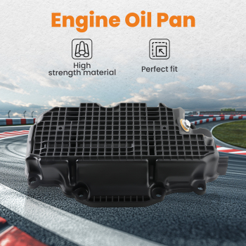 Engine Oil Pan Fit ForInfiniti Q50 Q60 3.0L 2016-2022 11110-5CB2B 11110-5CB1B