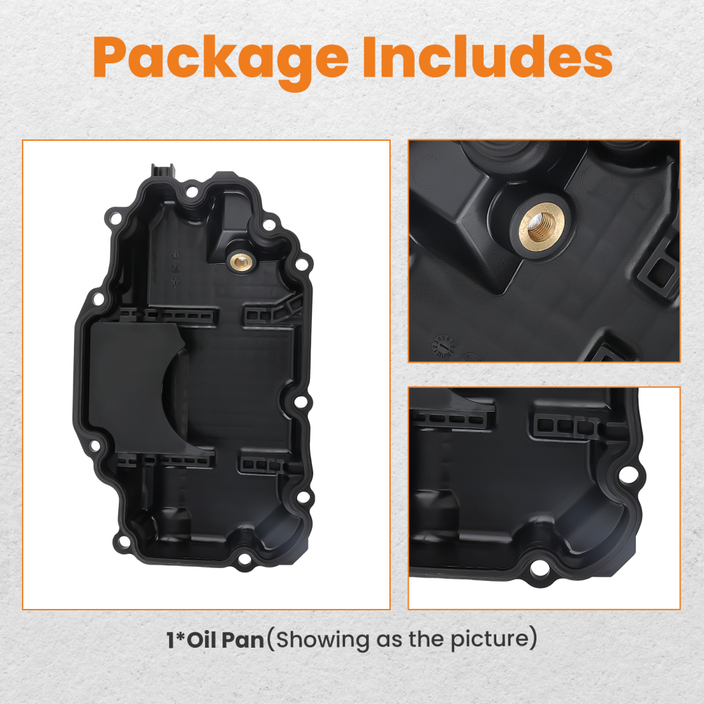 Engine Oil Pan Fit ForInfiniti Q50 Q60 3.0L 2016-2022 11110-5CB2B 11110-5CB1B