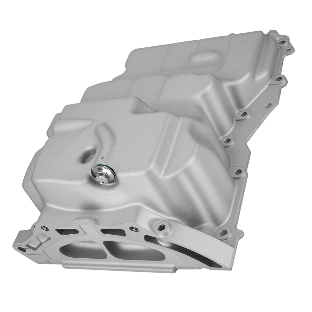 Aluminum Engine Oil Pan compatible for Ford Mustang 2.3L 2015-2023 FR3E6675AG New