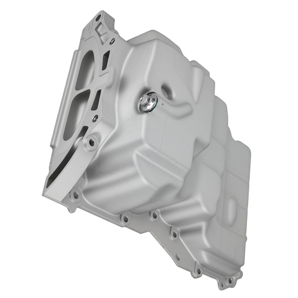 Aluminum Engine Oil Pan compatible for Ford Mustang 2.3L 2015-2023 FR3E6675AG New