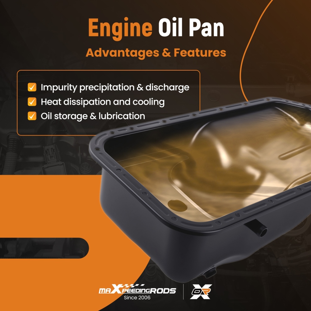 Engine Oil Pan Assembly compatible for Mitsubishi L200 2.5 Diesel MD328017 96-07 Black