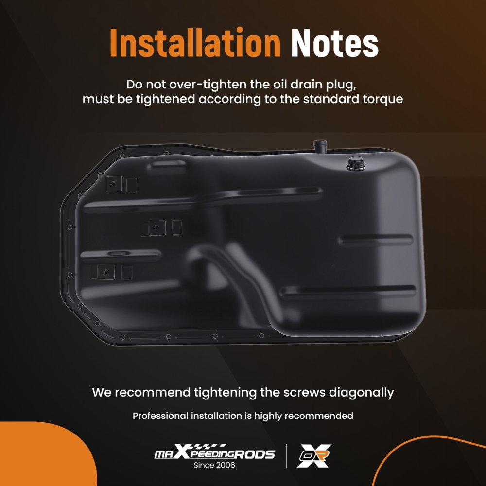 Engine Oil Pan Assembly compatible for Mitsubishi L200 2.5 Diesel MD328017 96-07 Black