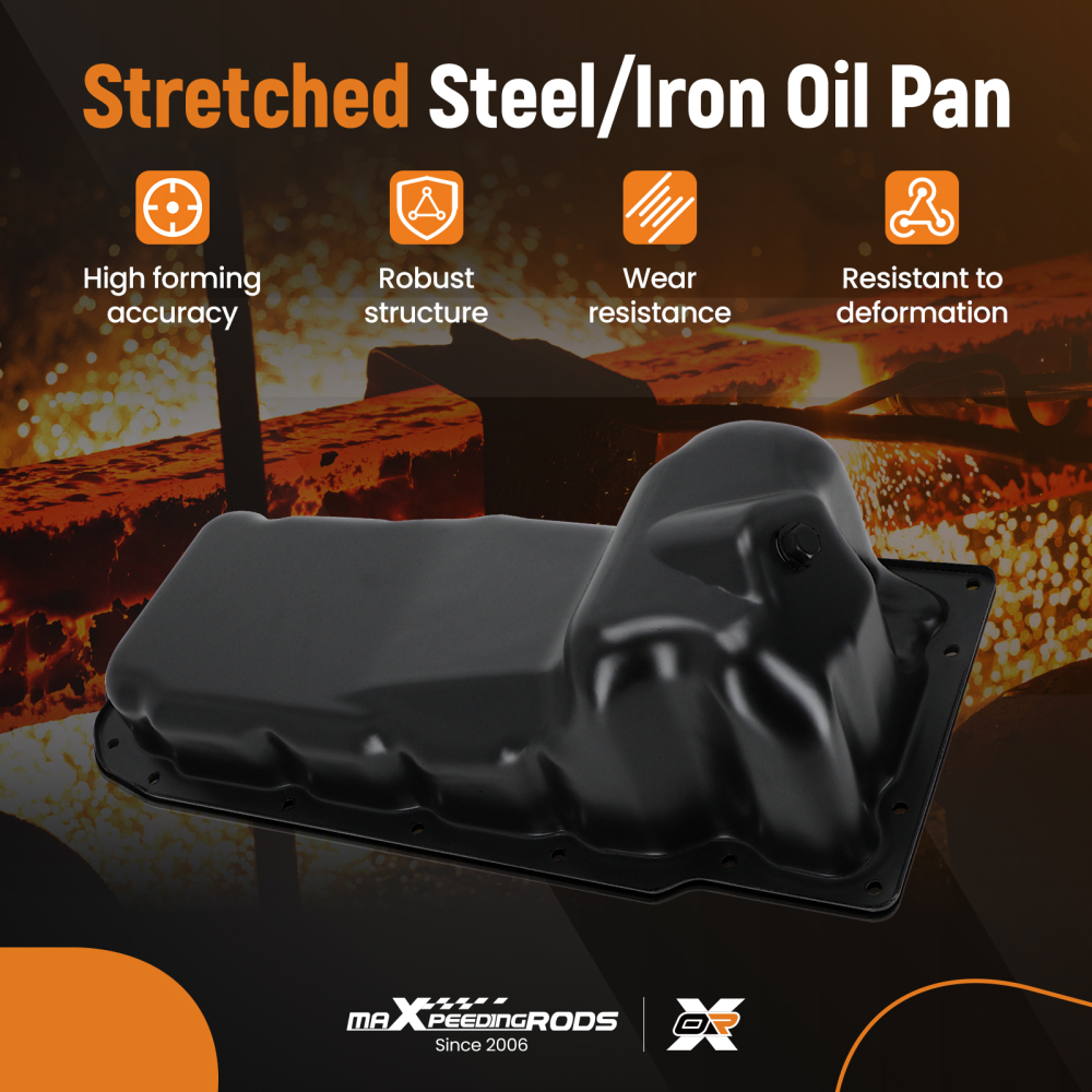 Engine Oil Collection Assembly compatible for Ram 1500 V8 4.7L 2011-2013 264-244 Steel