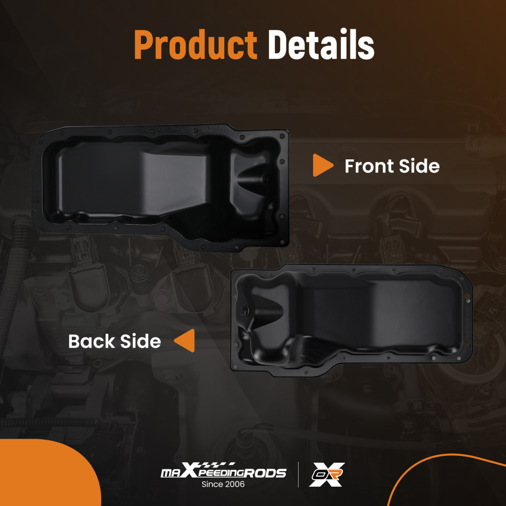 Engine Oil Collection Assembly compatible for Ram 1500 V8 4.7L 2011-2013 264-244 Steel