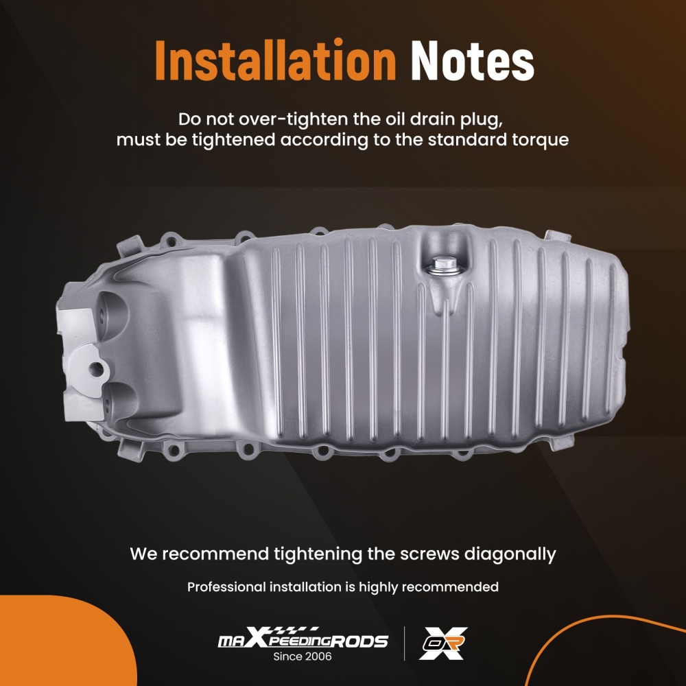 Coppa dellolio compatibile per Alfa Romeo Giulietta Mito 1.4 TB 2008-18 55192293 Alluminio