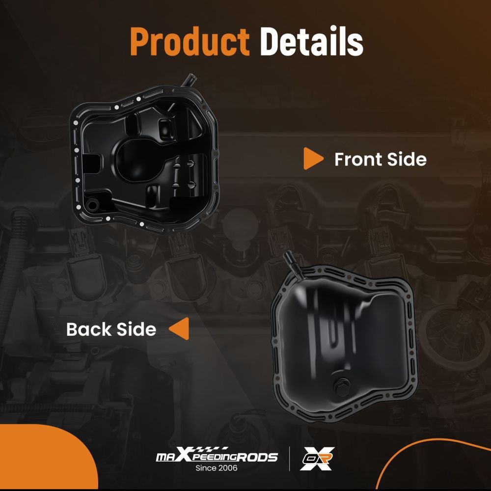 1x New Engine Oil Pan compatible for Subaru Baja compatible for Forester Legacy 2.5L 2000-2005 11109AA110