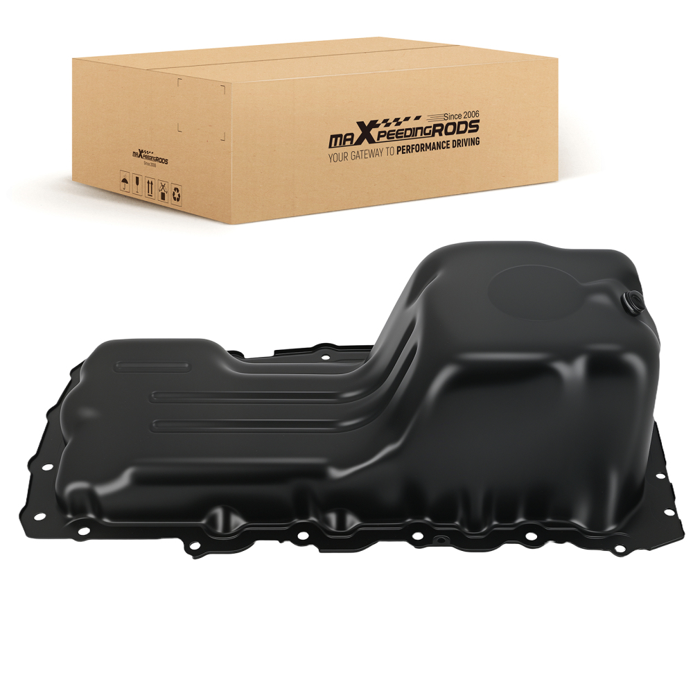 Engine Oil Pan compatible for Ford F-150 F-250 V8 6.2L 2010-2019 AL3Z-6675-A Steel 31100198