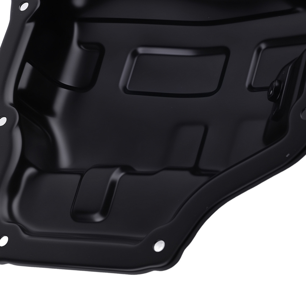 Black Oil Pan compatible for Nissan Juke NV200 HR16DE 1.6L 2010-2022 11110-BC21B Steel