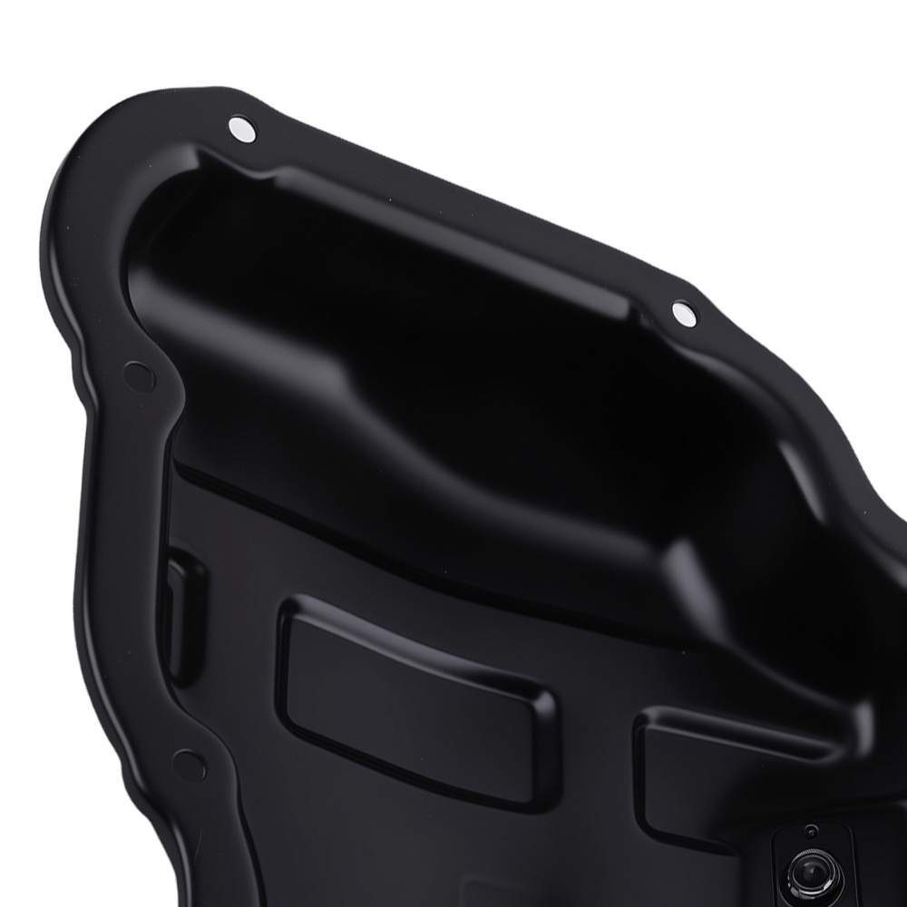 Black Oil Pan compatible for Nissan Juke NV200 HR16DE 1.6L 2010-2022 11110-BC21B Steel