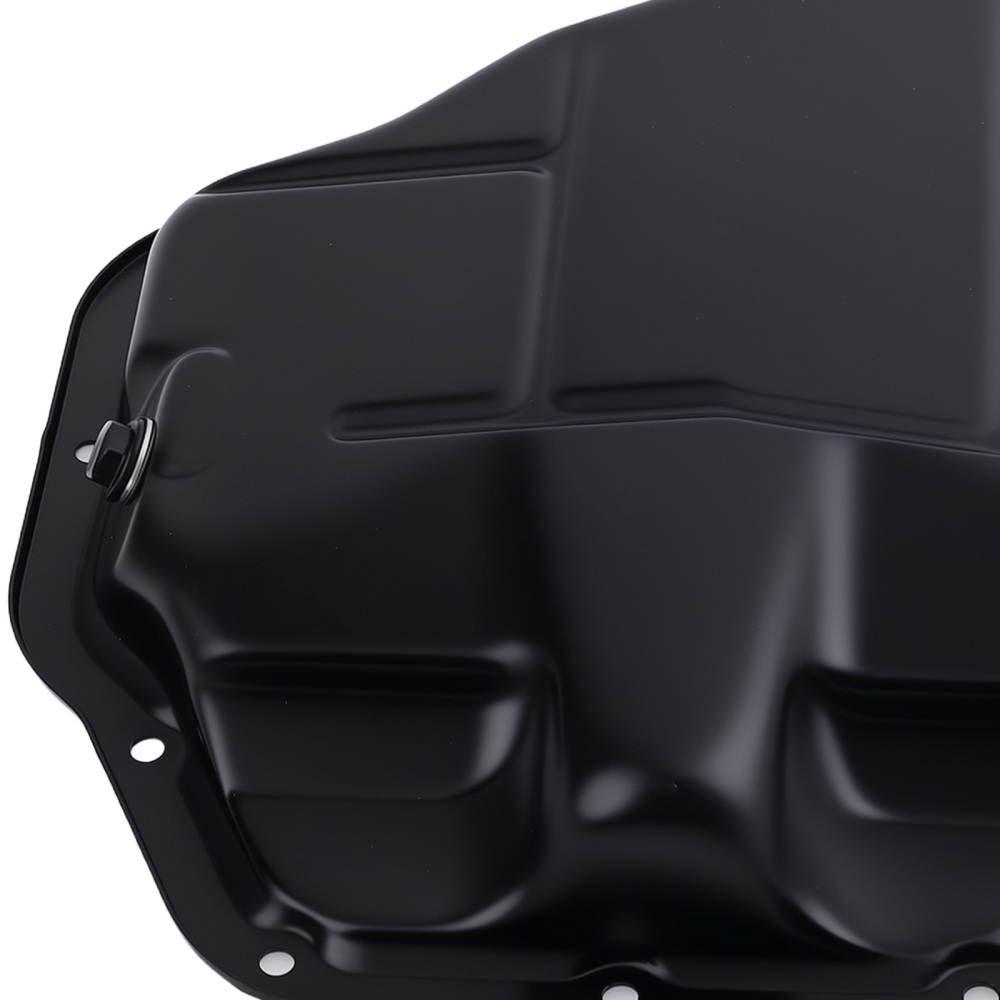 Engine Oil Pan Assembly compatible for Nissan Qashqai 2.0L 07-13 264-536 Steel Black
