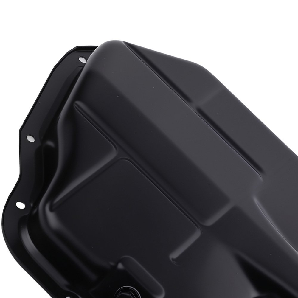 Engine Oil Pan Assembly compatible for Nissan Qashqai 2.0L 07-13 264-536 Steel Black