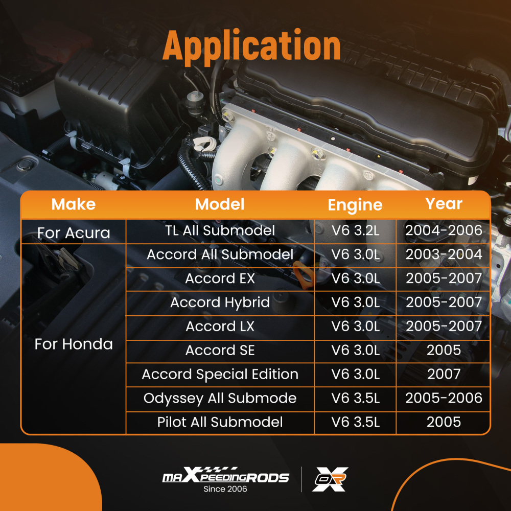 Aluminum Engine Oil Pan compatible for Acura TL 3.2L 2004-2006 11200-RDA-A00 264-379 V6