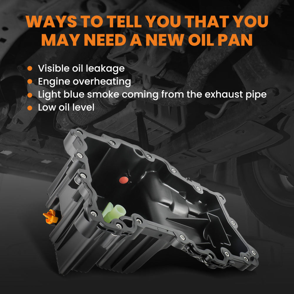 Engine Oil Pan Kit W/ Gasket For2015-18 compatible for Ford F150 2.7L V6 FL3Z-6675C 264336