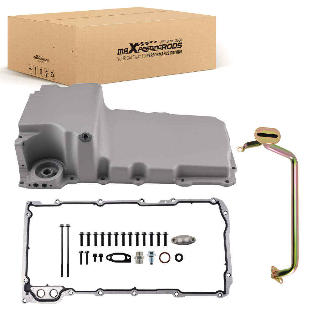 Aluminum Cast Oil Sump for LS Gen IV LS2 LS3 6.0L 6.2L Muscle Car 302-1