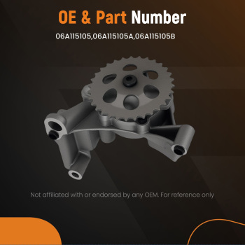 Oil Pump compatible for VW Golf MK4 MK5 compatible for Audi A3 A4 TT 1.8T 06A115105B 1994-2013