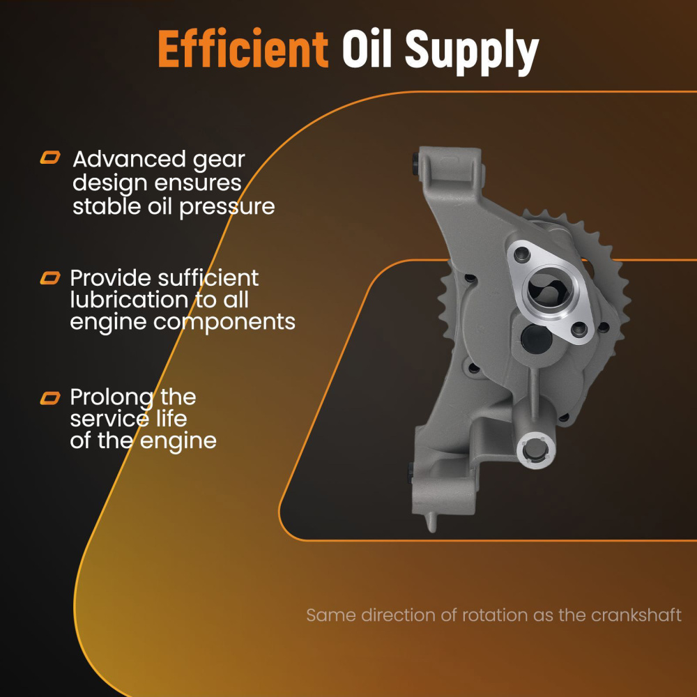 Oil Pump compatible for VW Golf MK4 MK5 compatible for Audi A3 A4 TT 1.8T 06A115105B 1994-2013