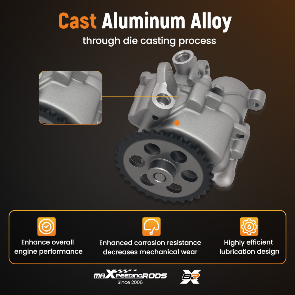 Oil Pump compatible for Ford Transit MK6 Custom V362 BK2Q6600AC Engine Parts 2012-2019