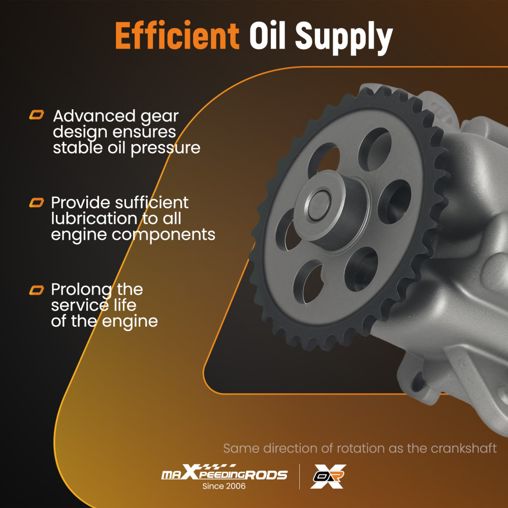 Oil Pump compatible for Ford Transit MK6 Custom V362 BK2Q6600AC Engine Parts 2012-2019