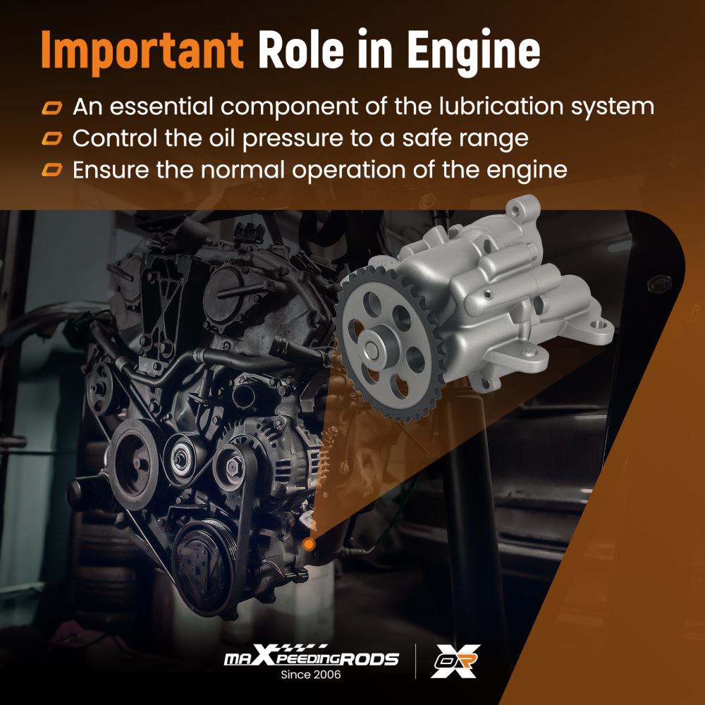 Oil Pump compatible for Ford Transit MK6 Custom V362 BK2Q6600AC Engine Parts 2012-2019