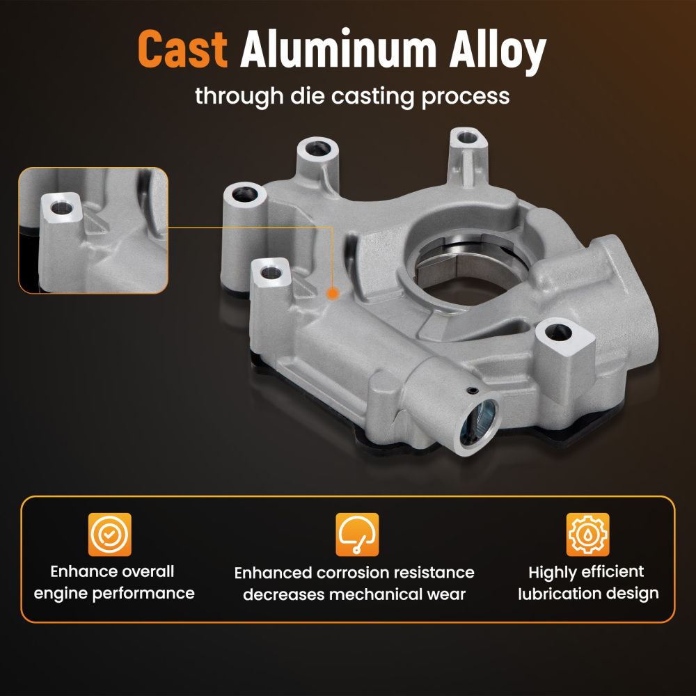 New Oil Pump compatible for Jeep Grand Cherokee compatible for Dodge Ram 1500 compatible for Mitsubishi 3.7L 4.7L 06-09