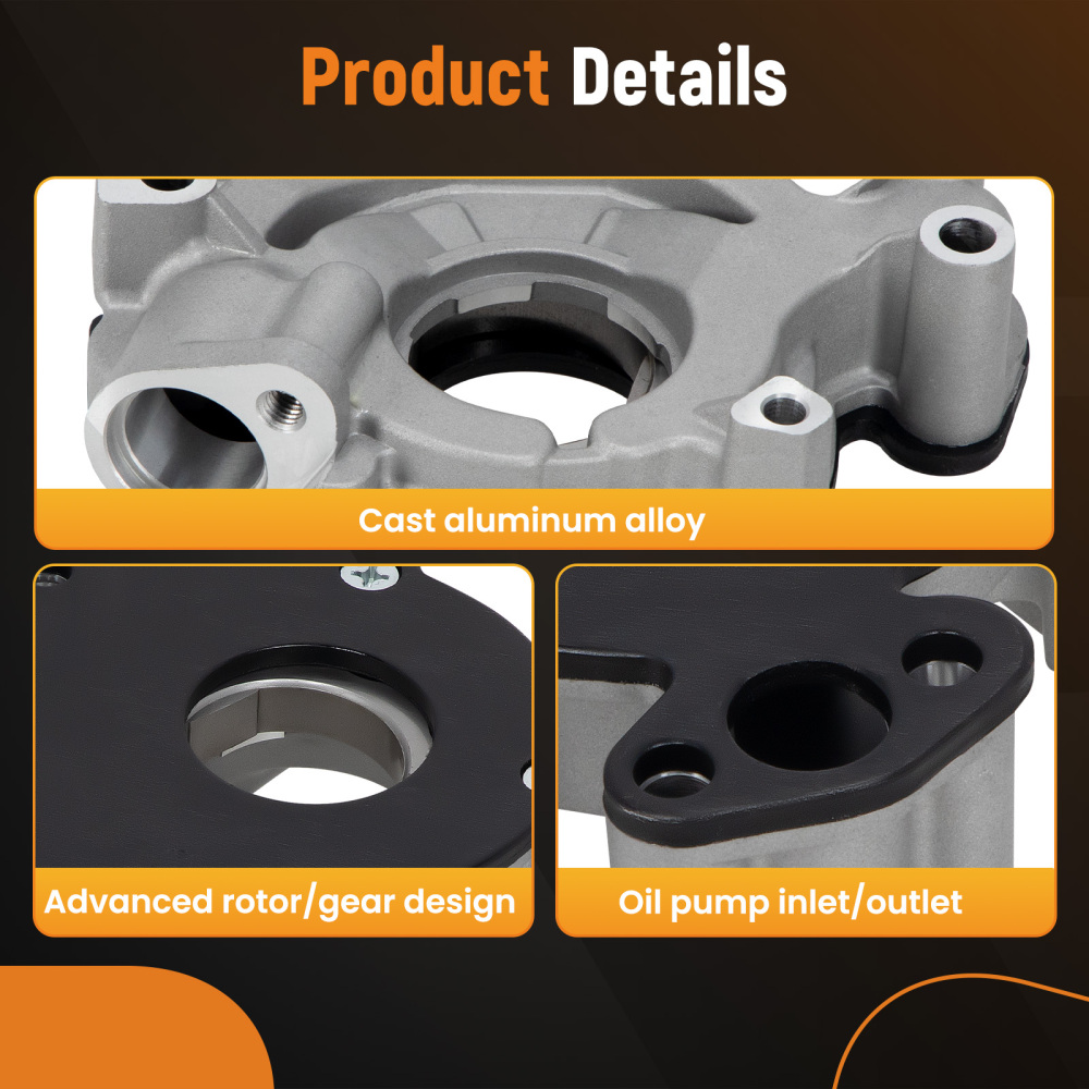 New Oil Pump compatible for Jeep Grand Cherokee compatible for Dodge Ram 1500 compatible for Mitsubishi 3.7L 4.7L 06-09