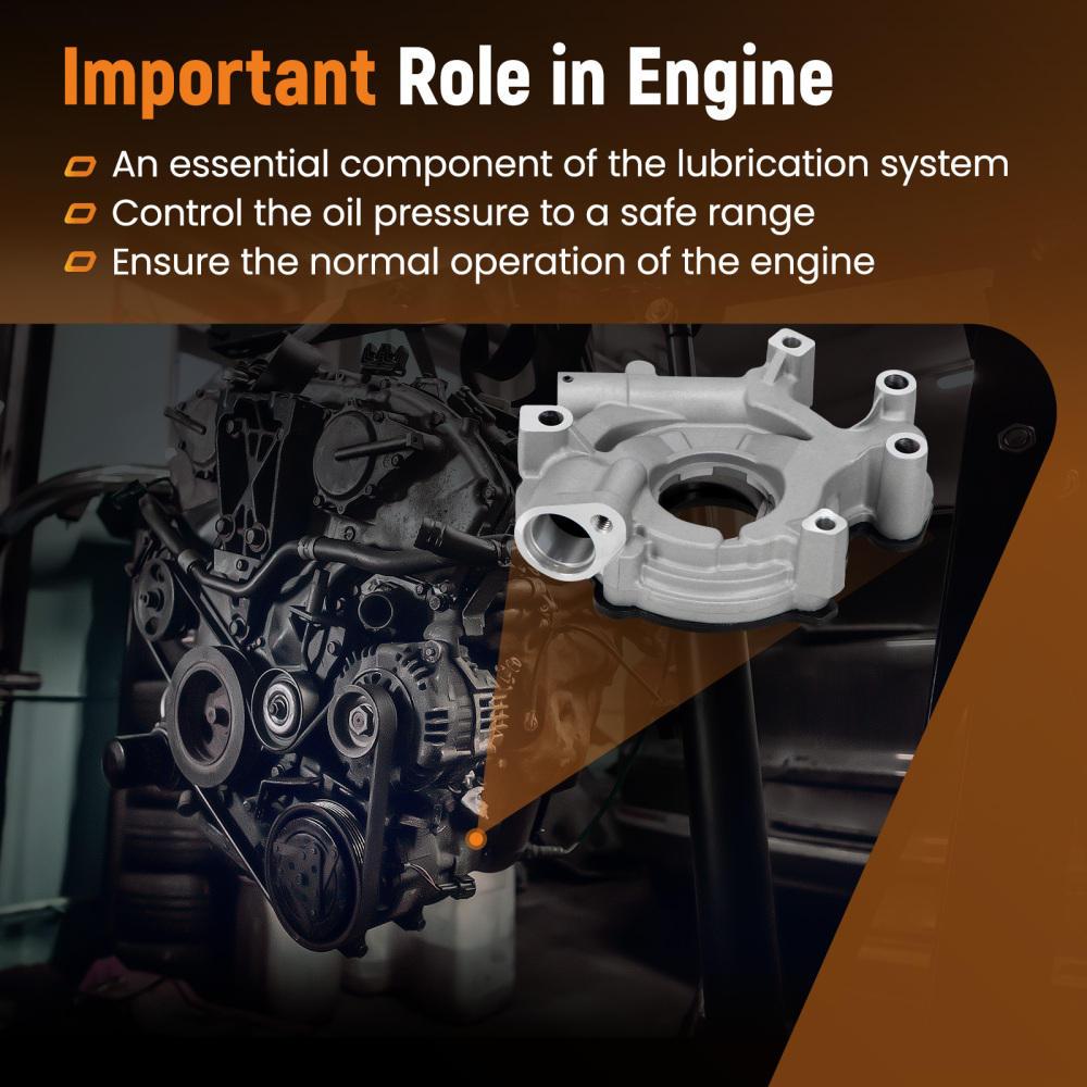 New Oil Pump compatible for Jeep Grand Cherokee compatible for Dodge Ram 1500 compatible for Mitsubishi 3.7L 4.7L 06-09