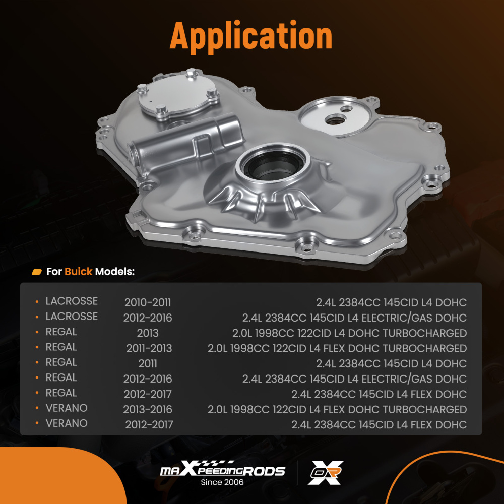 Engine Oil Pump compatible for Chevrolet Equinox GMC Terrain 2.4L 2010-2017 90537914 M349