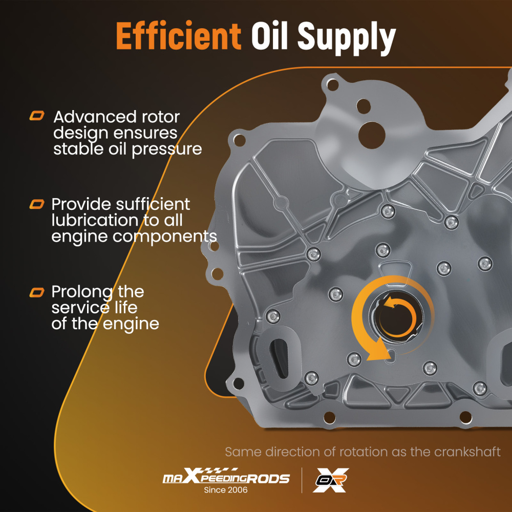 Engine Oil Pump compatible for Chevrolet Equinox GMC Terrain 2.4L 2010-2017 90537914 M349